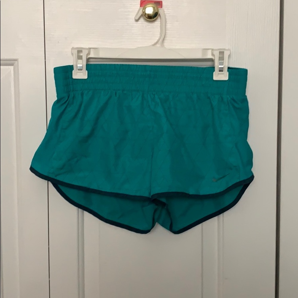 Turquoise Dri-Fit Nike Athletic Shorts